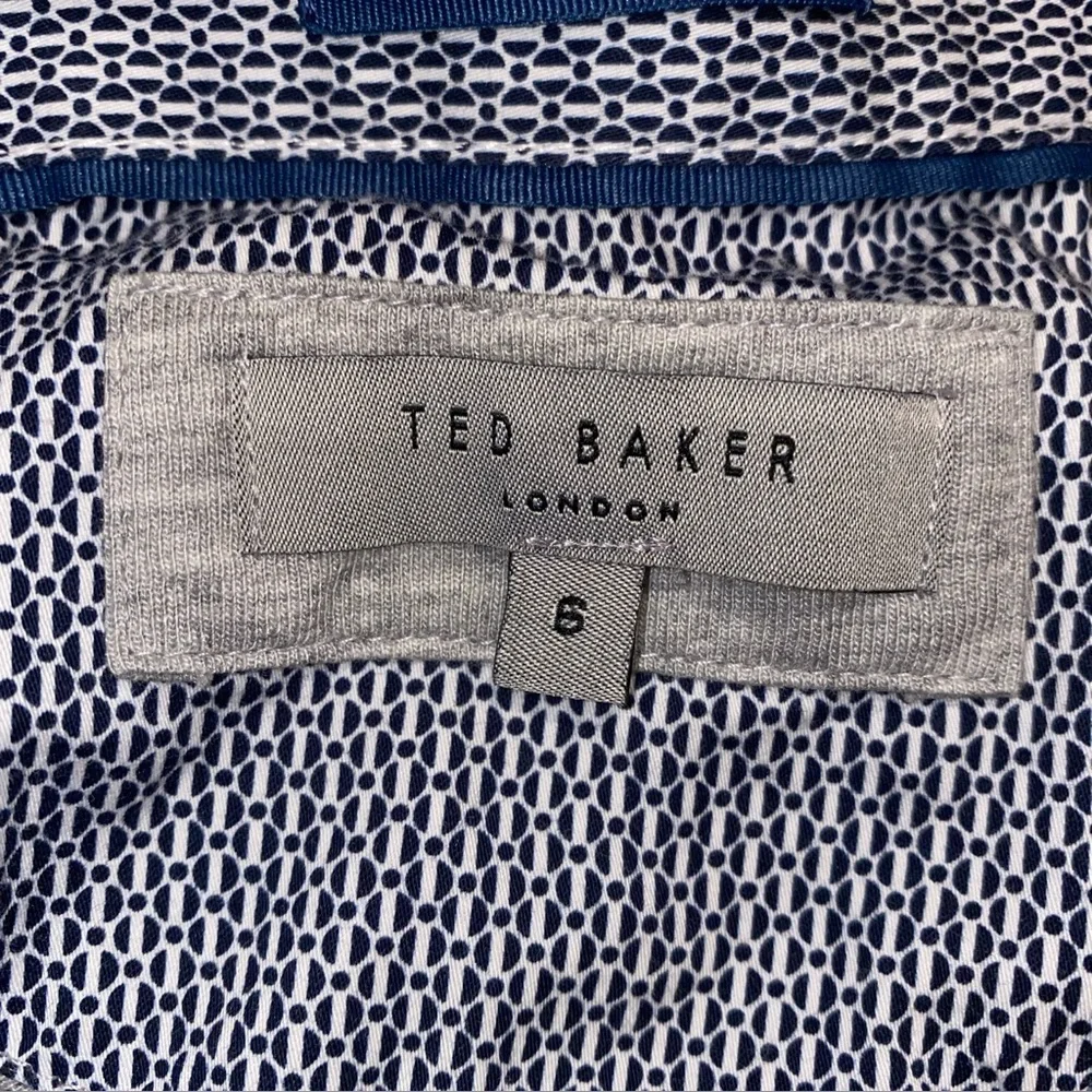 Ted Baker Light Grey Short Sleeve Polo Short Size 6 (XXL) Casual Comfort Classic - Picture 3 of 10